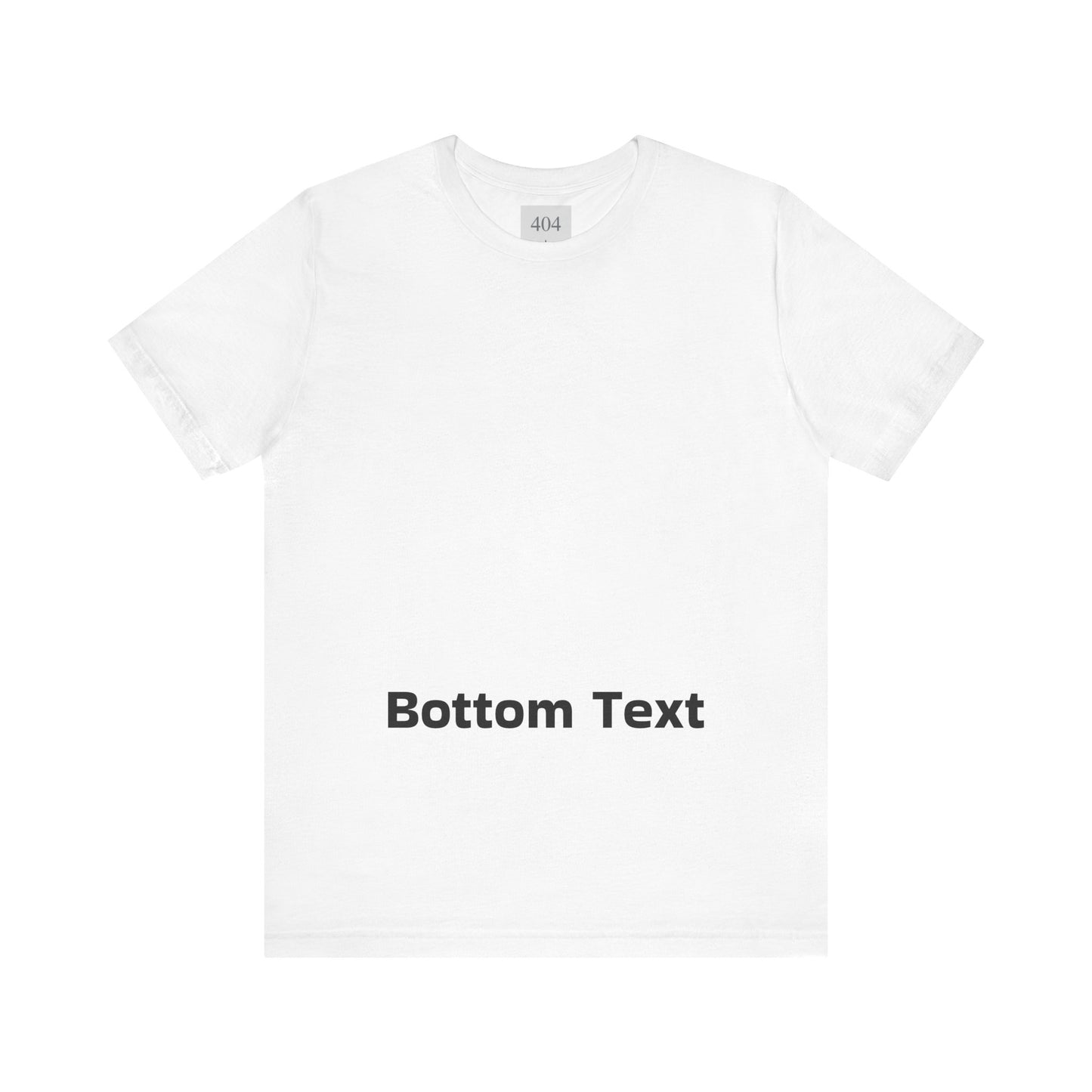 Bottom Text Tee Shirt