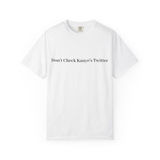 Kanye's Twitter T-Shirt