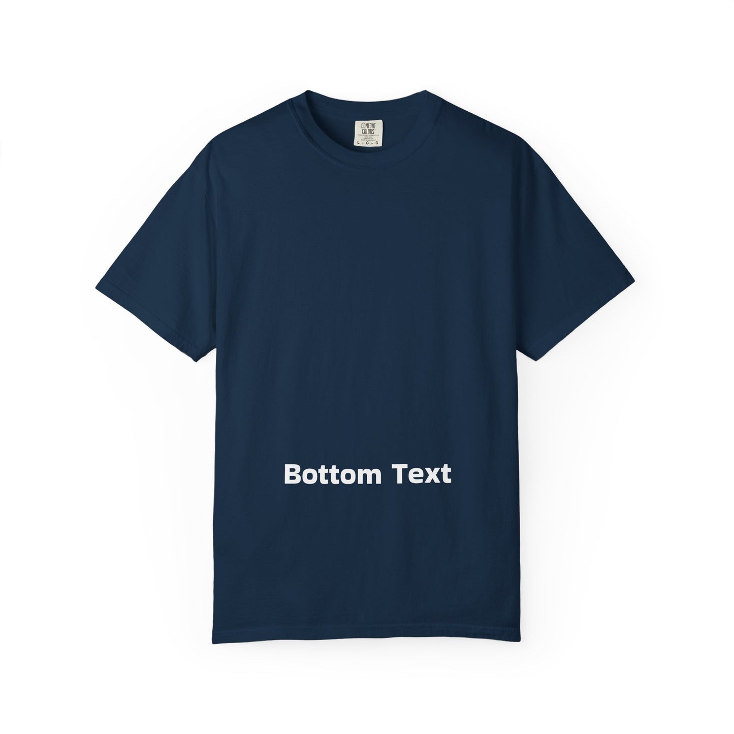Bottom Text T Shirt