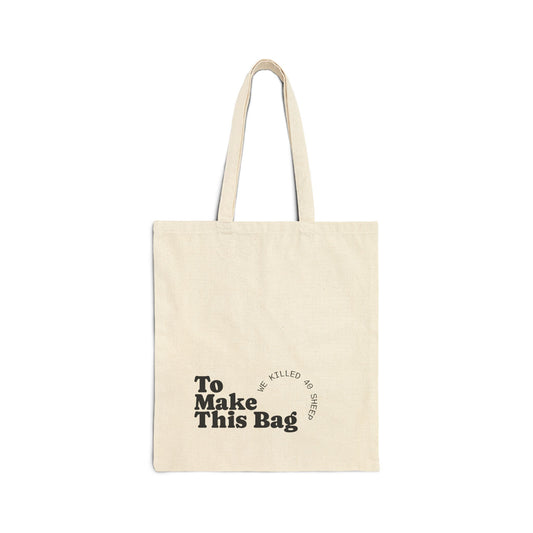 40 Sheep Tote Bag