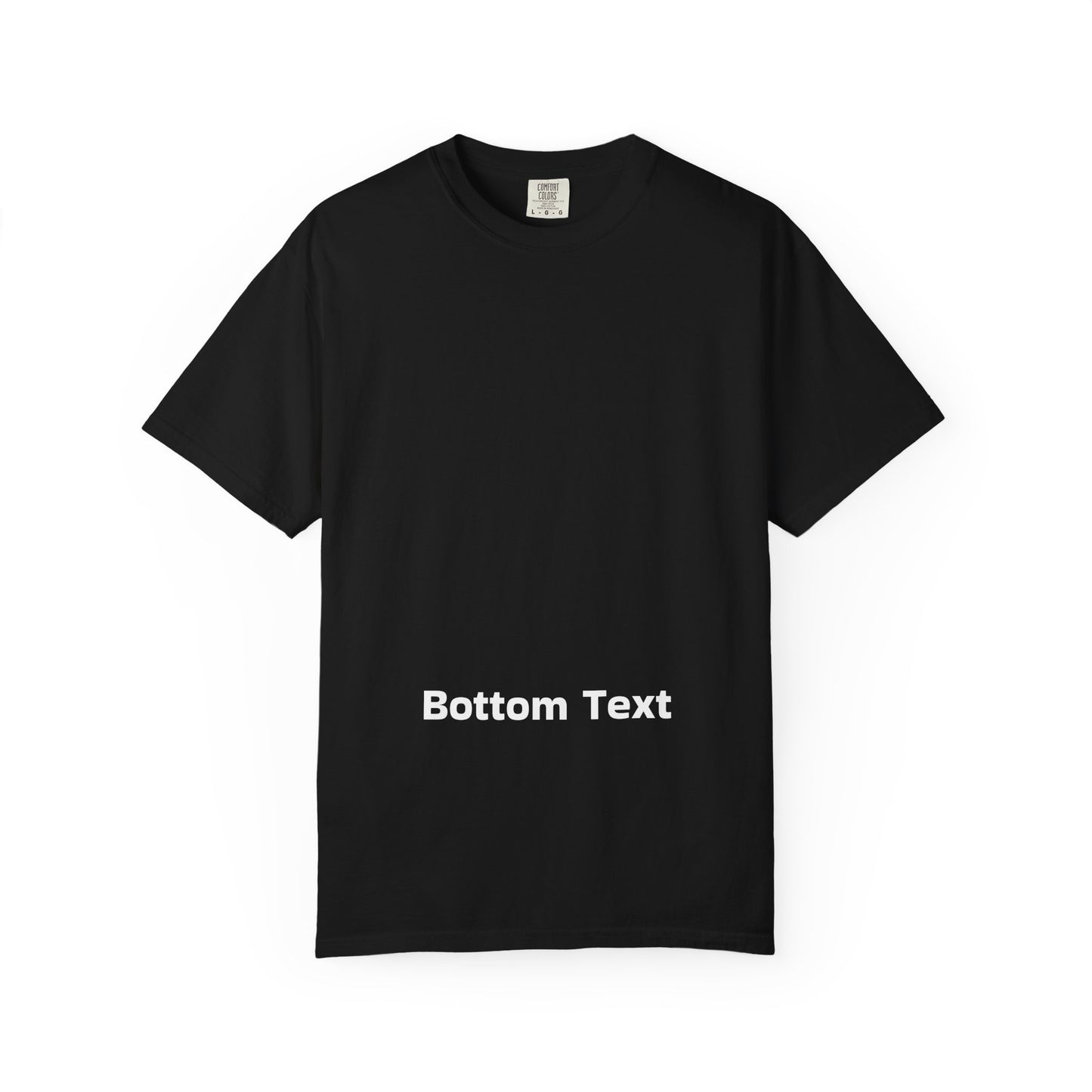 Bottom Text T Shirt