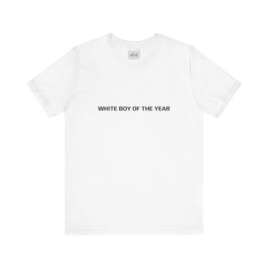 White Boy of the Year Tee Shirt