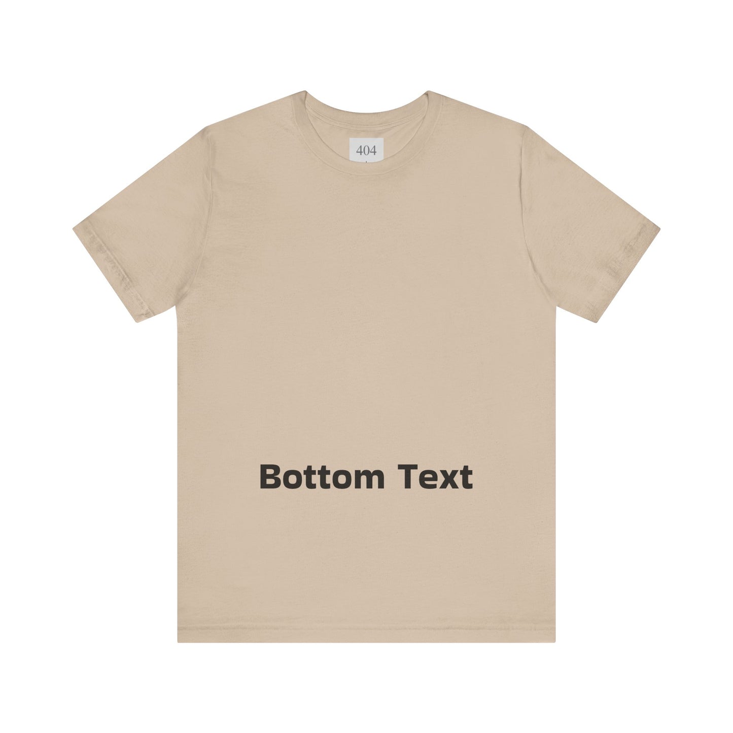 Bottom Text Tee Shirt