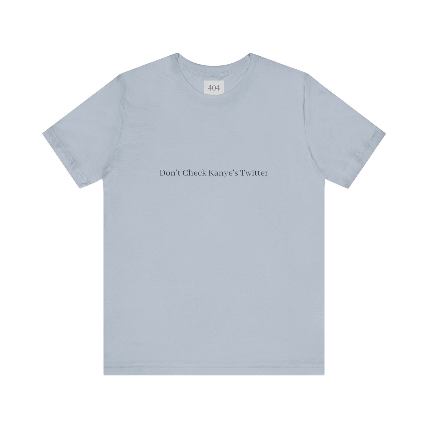 Don't Check Kanye's Twitter Tee Shirt