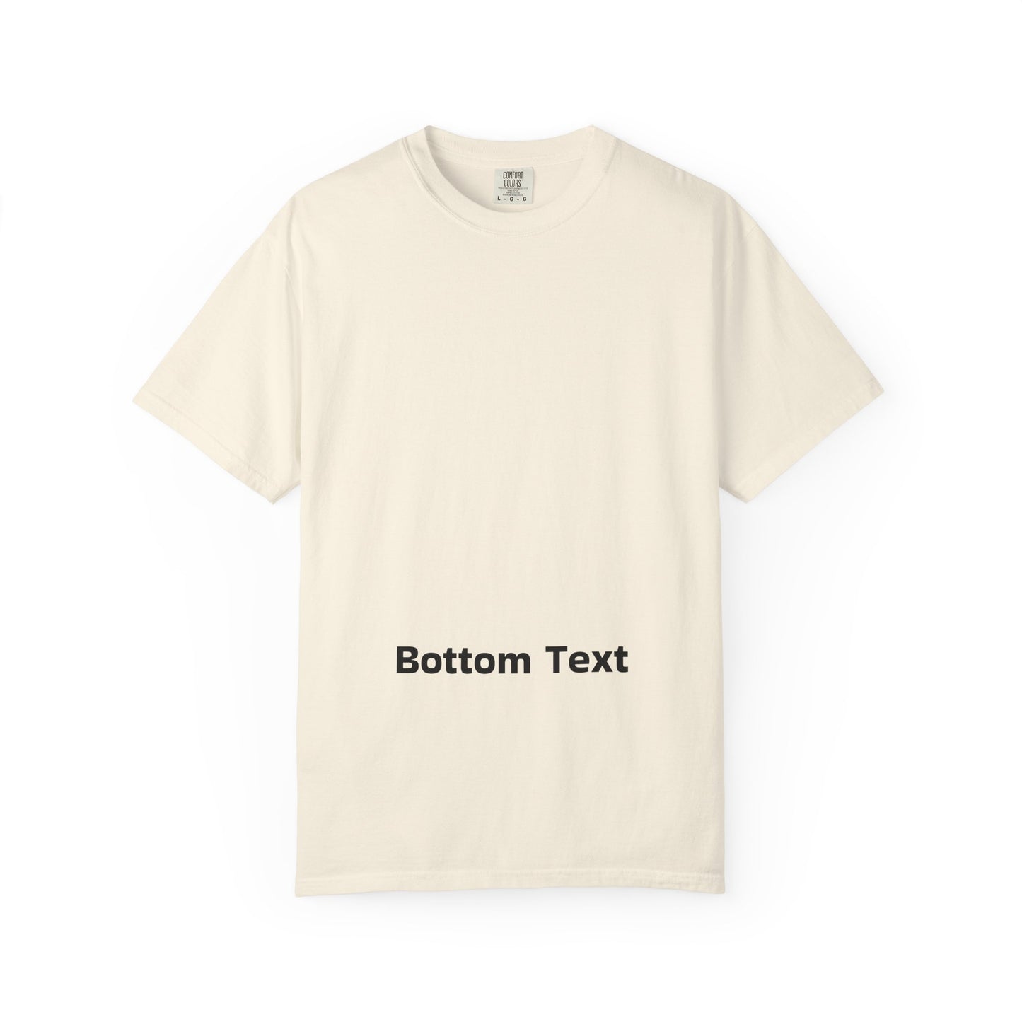 Bottom Text T Shirt