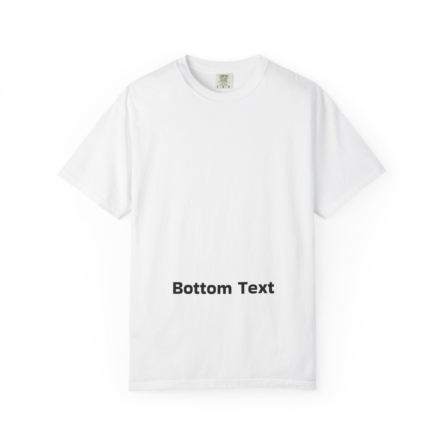Bottom Text T Shirt